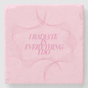 Positive, Spiritual, Inspirational, Motivational  Stone Coaster