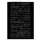 Positive Thoughts (Front)