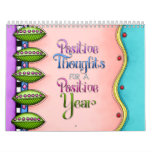 Positive Thoughts Calendar at Zazzle