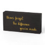 Positive thoughts/ decorative wood box