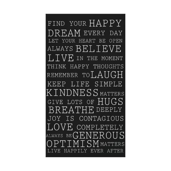 Positive Words Posters & Prints | Zazzle