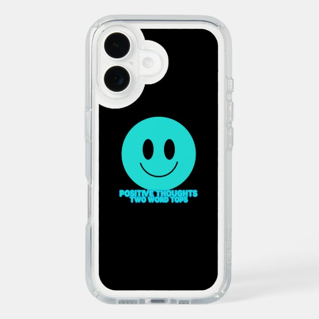 Positive Thoughts iPhone Cases (Front)