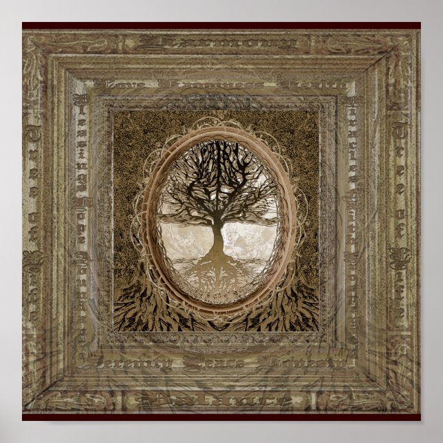 Positive Thoughts Poster (Front)