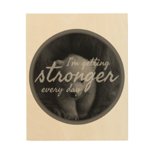 positive vibes about life and self acceptance wood wall art