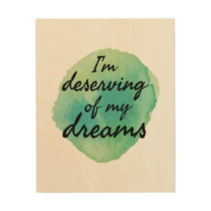 positive vibes for self acceptance wood wall art