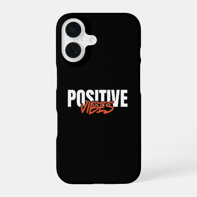 Positive Vibes Iphone Case (Back)