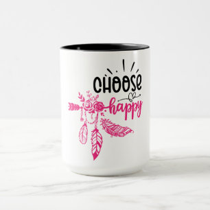 Positive Vibes   Motivational Quote Mug