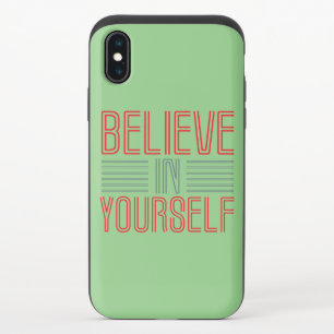 Positive Vibes   Motivational Quote iPhone X Slider Case
