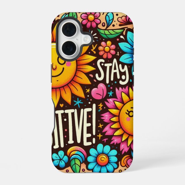 Positive Vibes Only Iphone Case (Back)