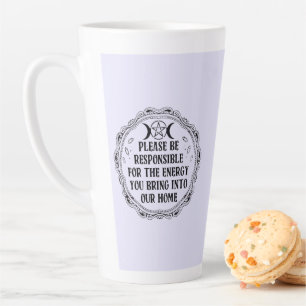 Positive Vibes Only Latte Mug