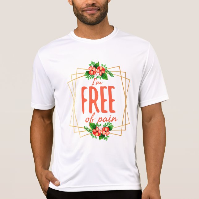 positive vibes quotes for success T-Shirt (Front)