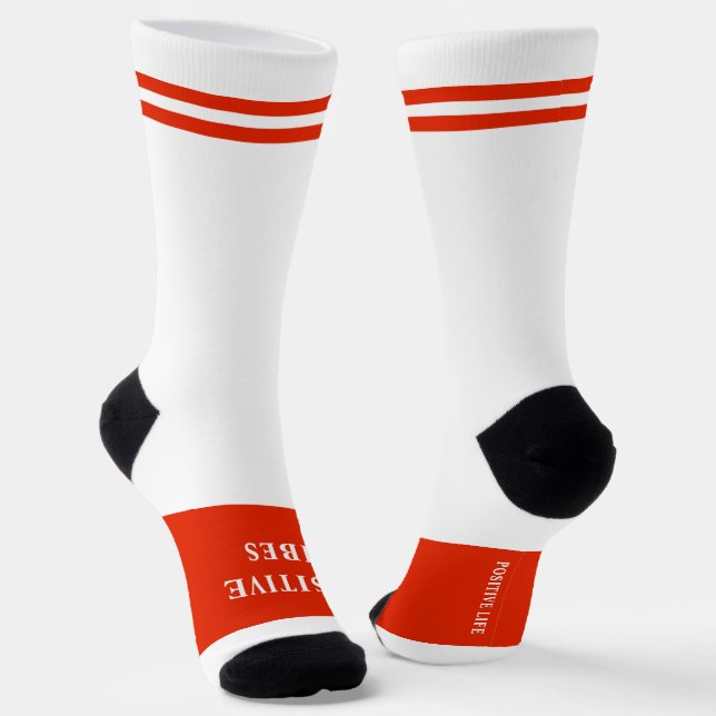 Positive Vibes Socks (Angled)