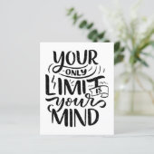 Positive Vibes - Your Only Limit is Your Mind (Standing Front)