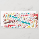 Positive words cloud (Front/Back)