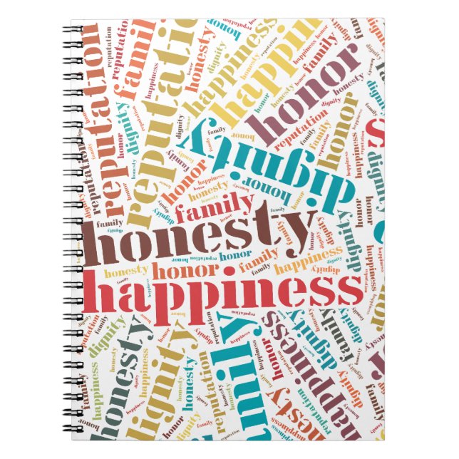 Positive words cloud notebook (Front)