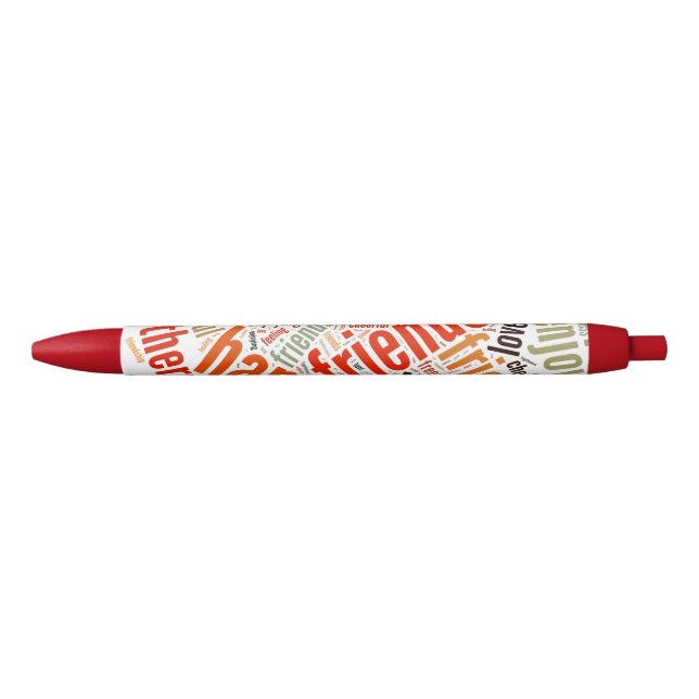 Positive words design pen (Front)
