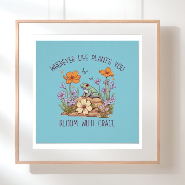 Positive Words Kids Inspirational Wall Art Poster (Creator Uploaded)