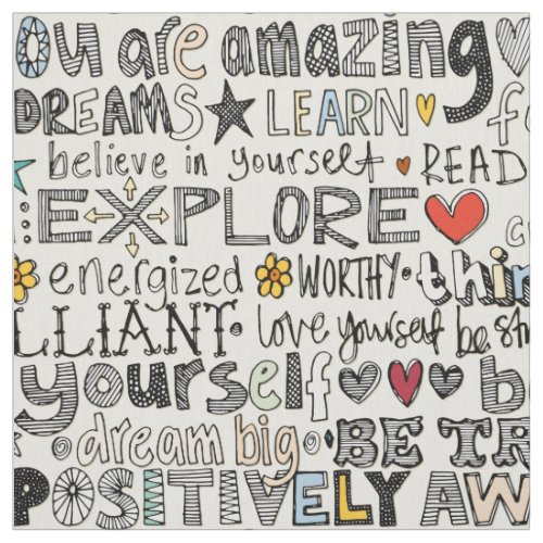 positively awesome fabric