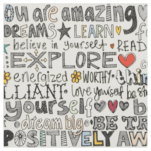 positively awesome fabric