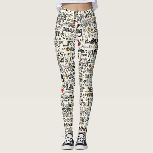 positively awesome leggings (Front)