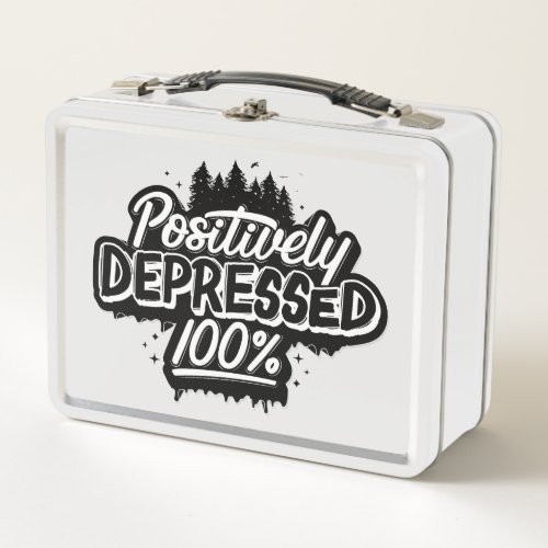 Positively Depressed Lunch Box