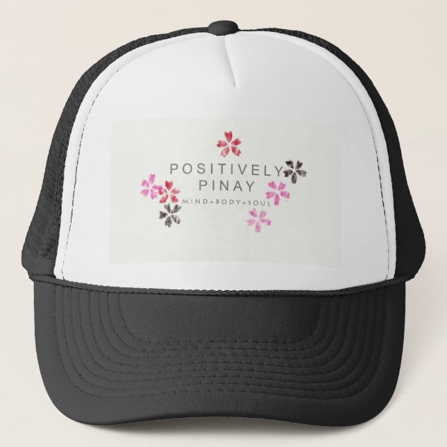 Positively Pinay - Customized Trucker Hat (Front)