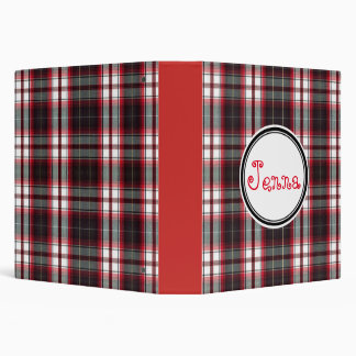Positively Plaid 3-Ring Binders