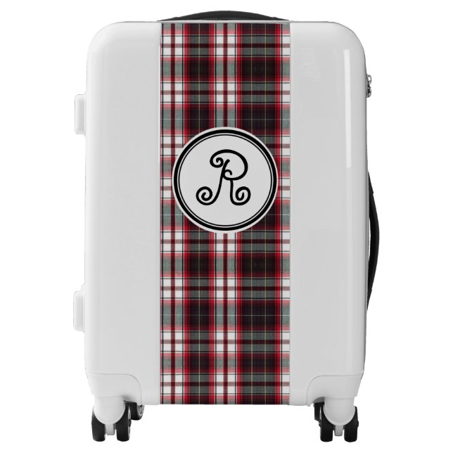 Positively Plaid Carry-On Suitcase (Front)