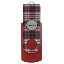 Positively Plaid USB Flash Drives