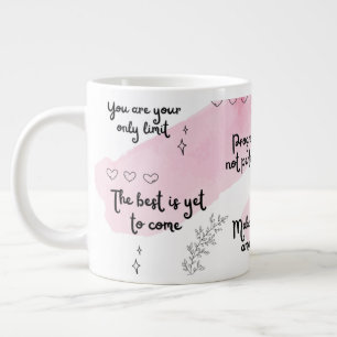 Positivity Boost Pink Specialty Mug