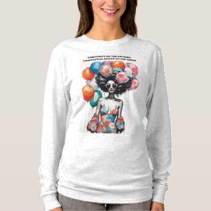 Positivity On The Outside - Funny T-Shirt