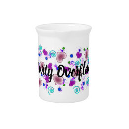 Positivity Overfloweth Beverage Pitcher