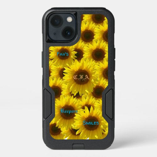 Positivity Sunflowers _ iPhone 13 Case
