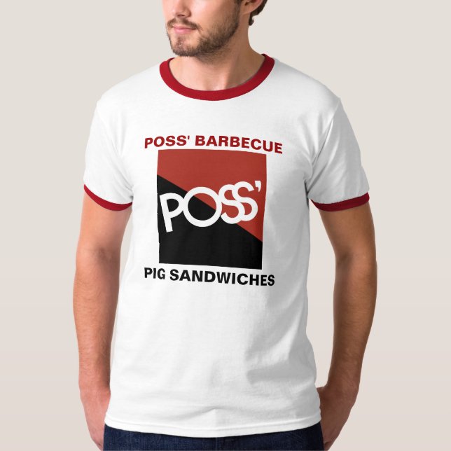 Poss' Barbecue T-shirt (Front)