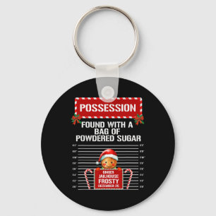 Possession Gingerbread Inmate Christmas Group Matc Keychain