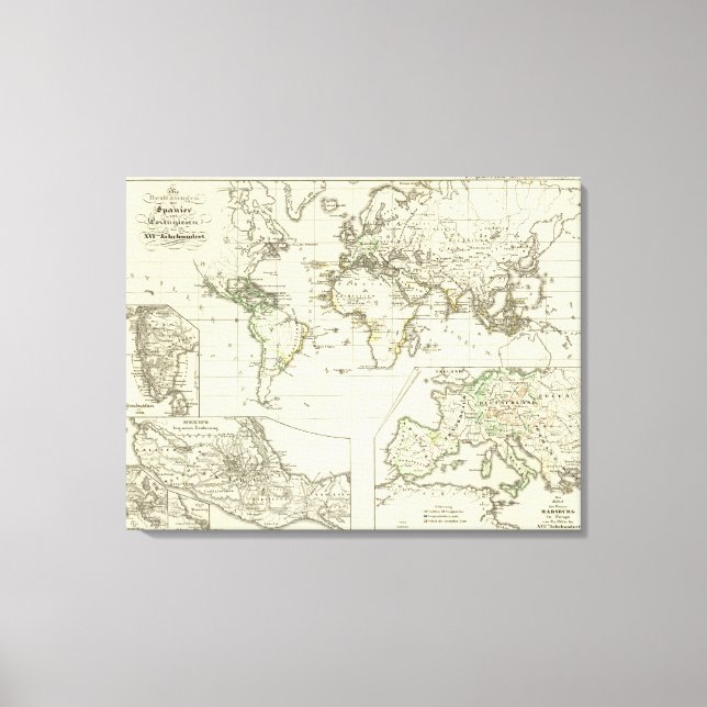 Possessions of the Spaniards Canvas Print (Front)