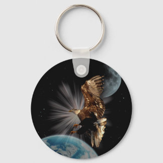 "POSSIBILITIES" Bald Eagle Motivational Gifts Keychain