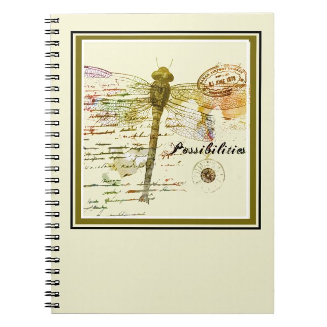 Possibilities dragonfly notebook (Front)