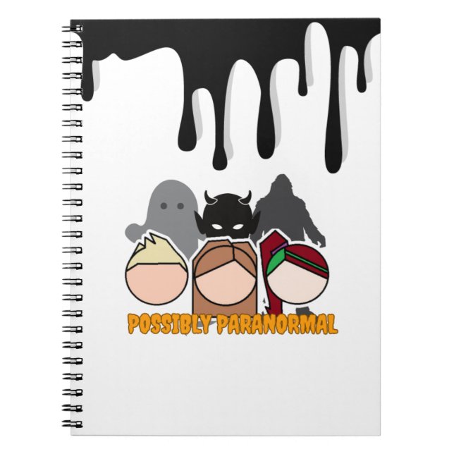 PossiblyParanormal Notebook #1 (Front)