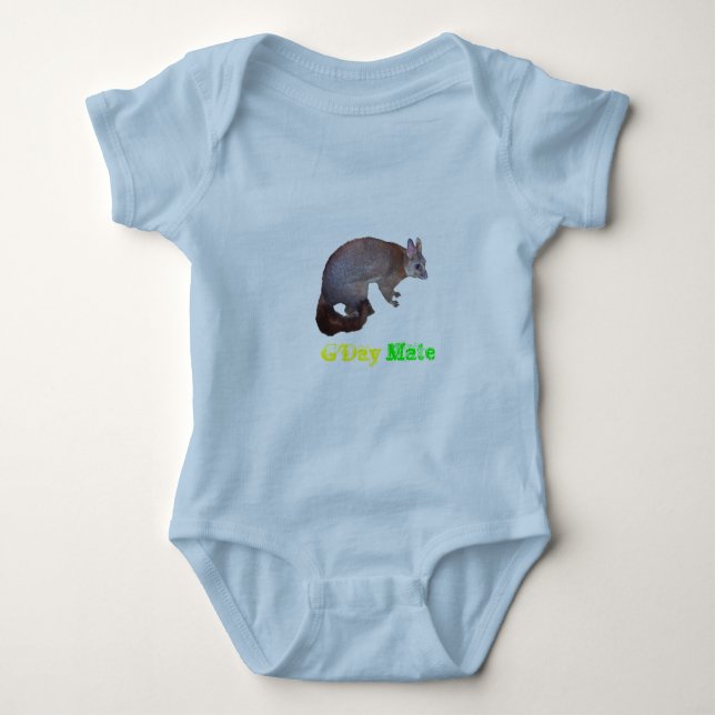 Possum Baby Bodysuit (Front)