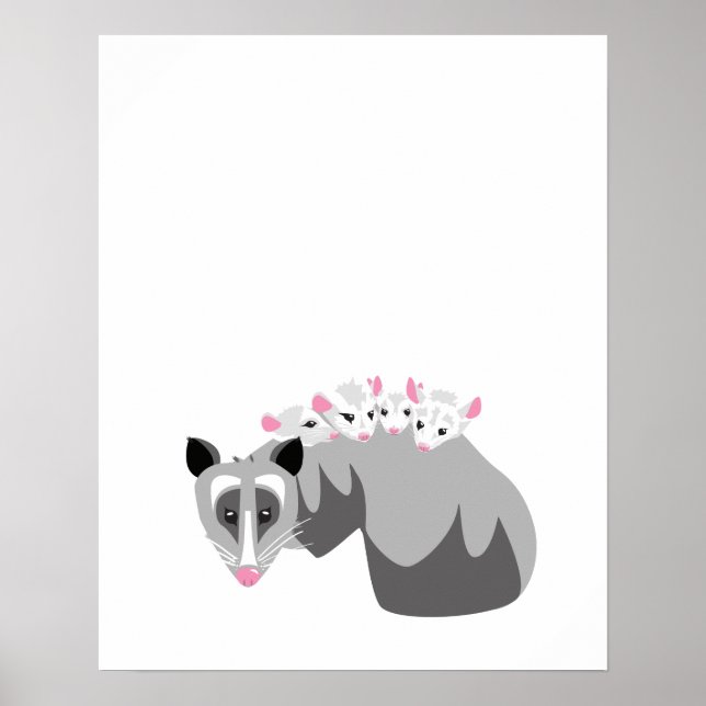 Possum Baby Print (Front)