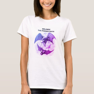 Possum Bats Women's Color Image T-shirt
