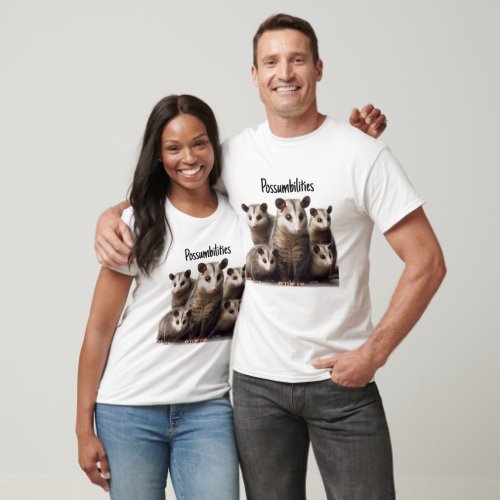 Possum Family T_Shirt