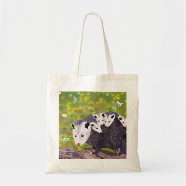 Possum family tote bag (Front)