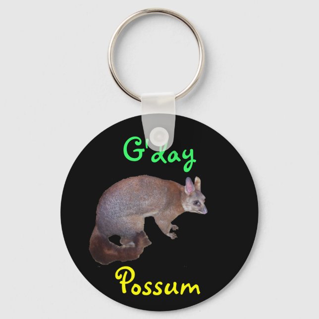 Possum Keychain (Front)