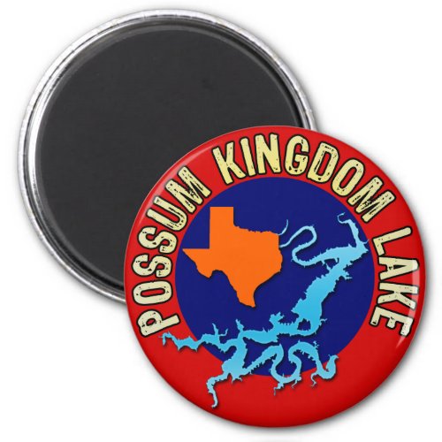Possum Kingdom Lake Texas Magnet