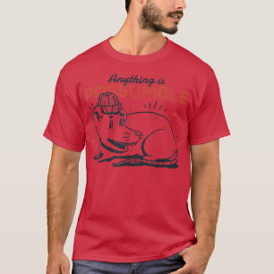 Possum Lover Anything Is Possumble Funny Opossum T-Shirt