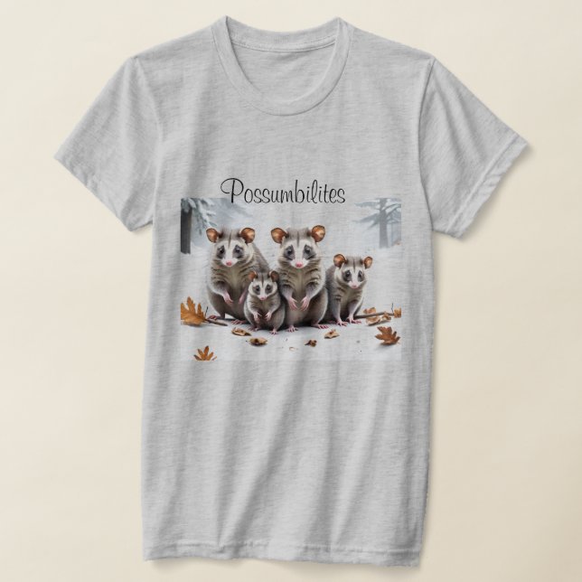 Possum Lover T-Shirt (Laydown)