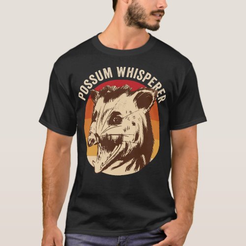 Possum Whisperer Funny Opossum T_Shirt