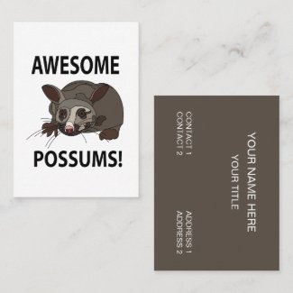Possums Awesome Funny Possums